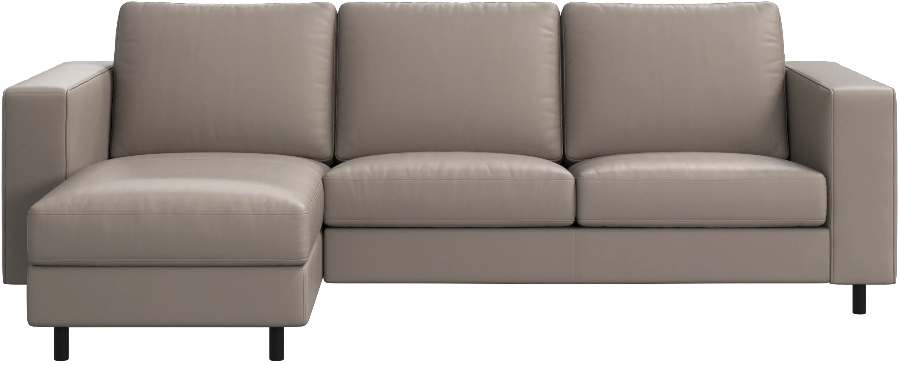 Indivi sofa with chaise longue left