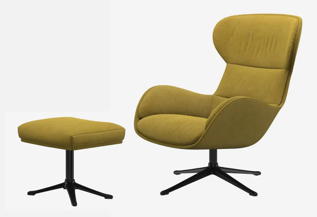 Armchairs Fauteuil Reno avec fonction pivotante avec repose pied -30%