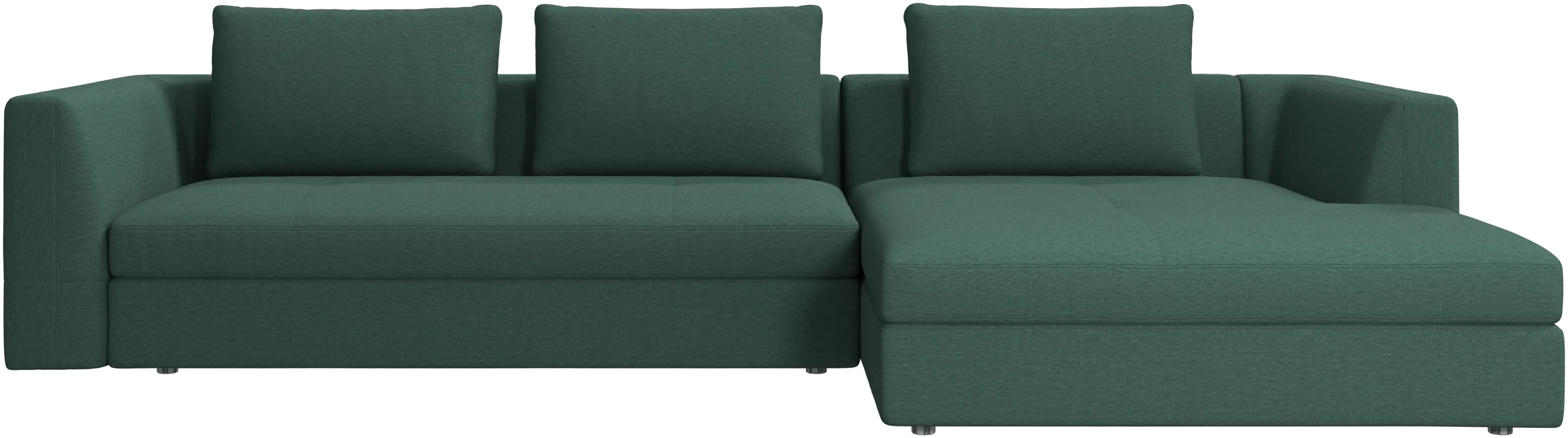 Bergamo sofa with resting unit