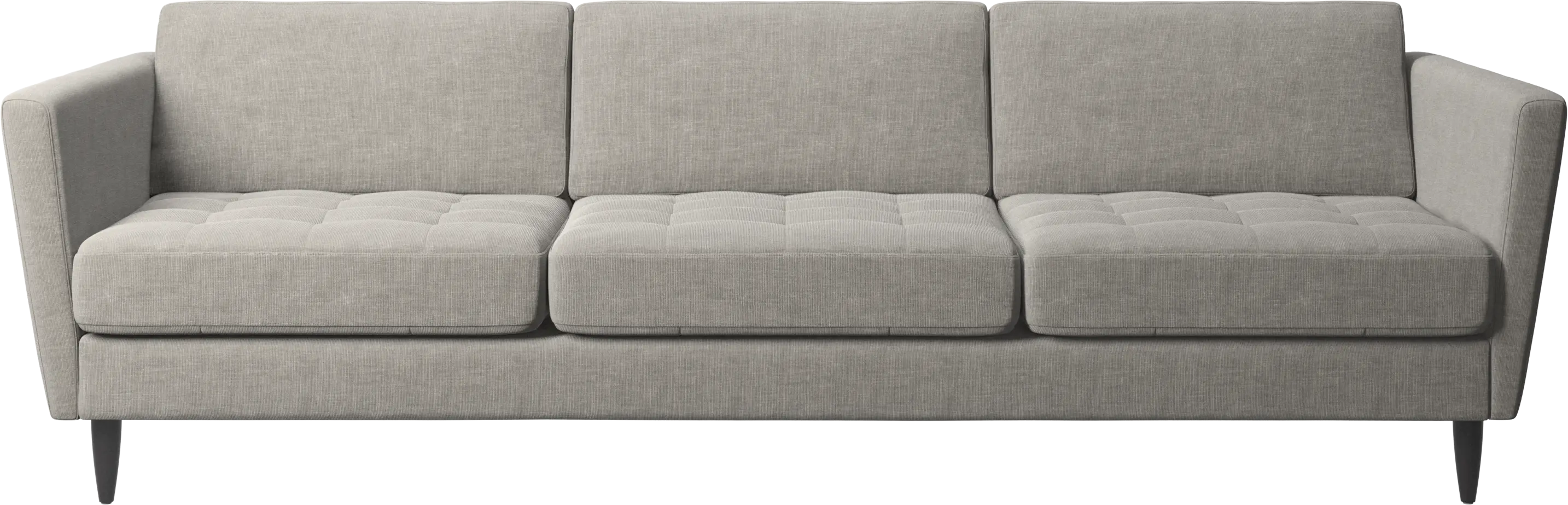 Osaka sofa, tufted seat