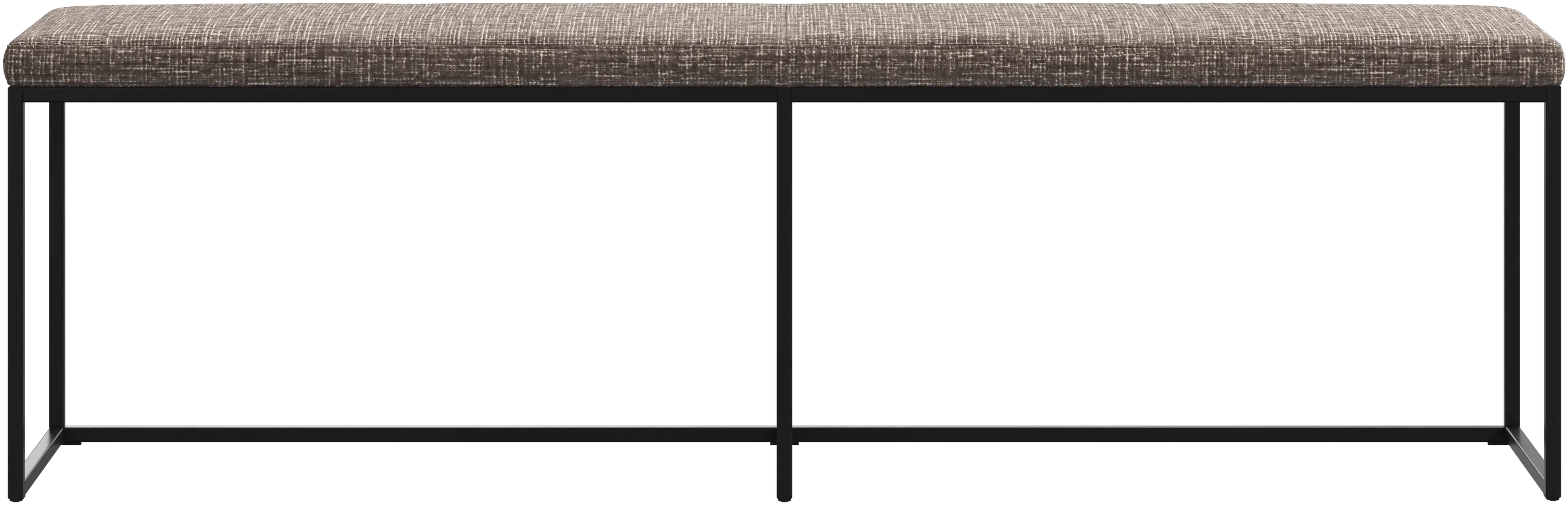 London large bench with cushion