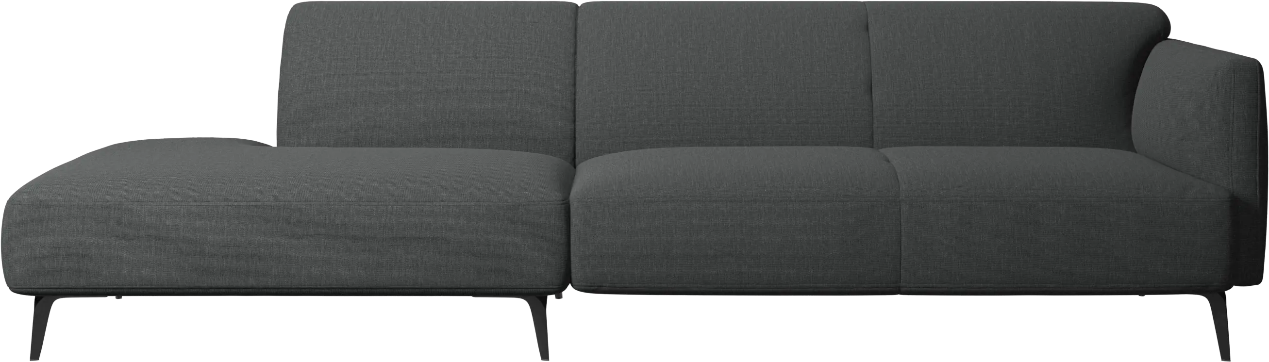 Modena sofa with lounging unit