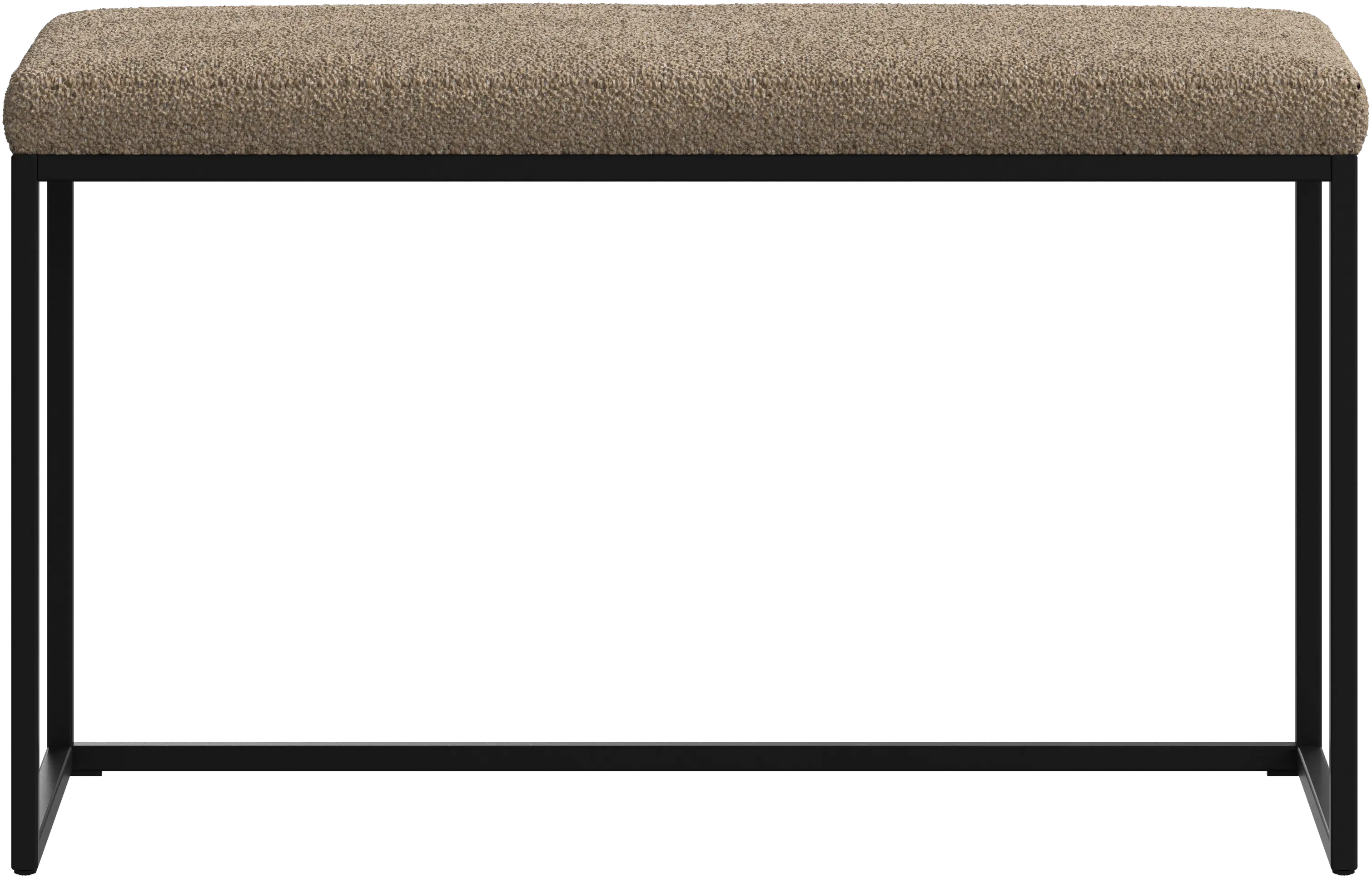 London small bench with cushion