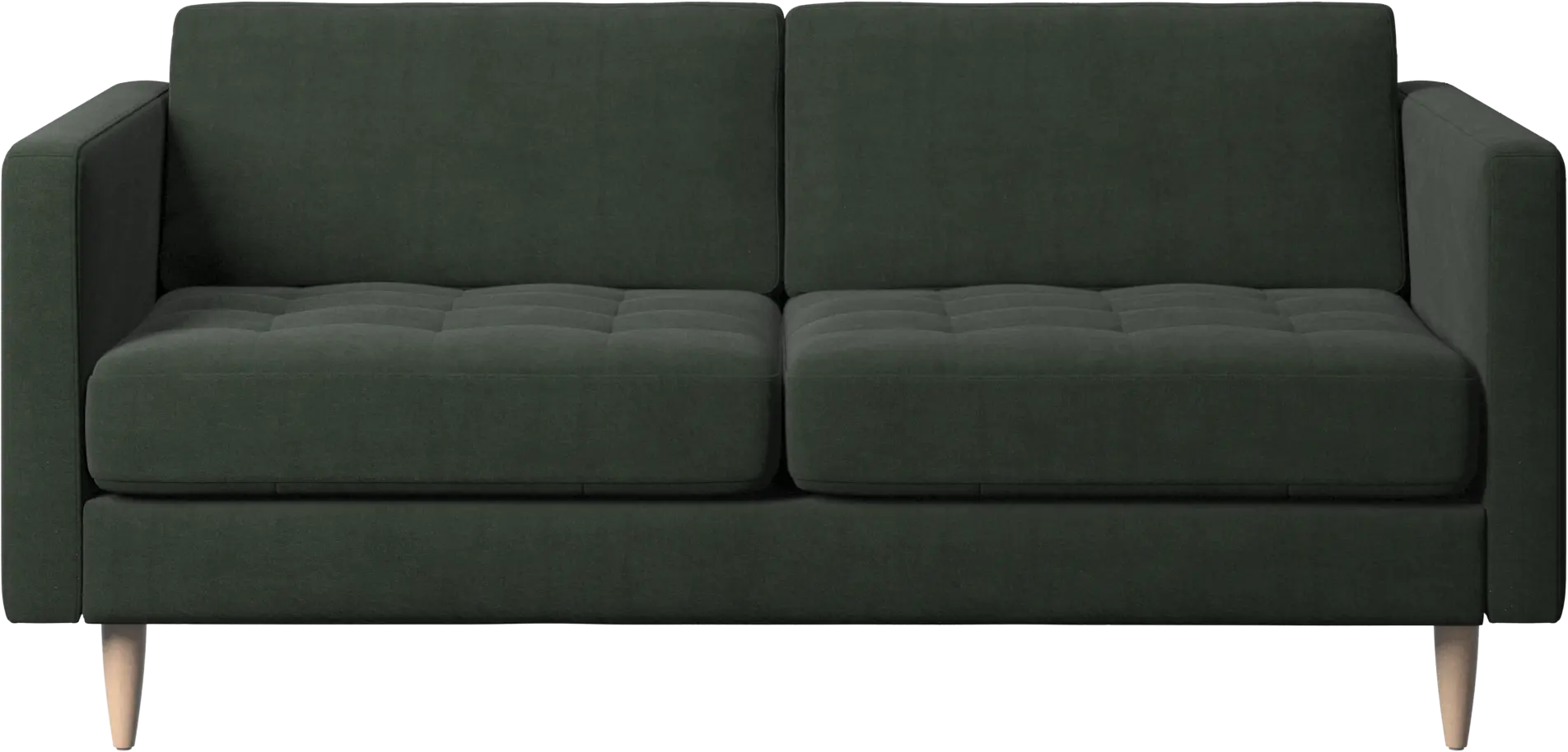 Osaka sofa, tufted seat