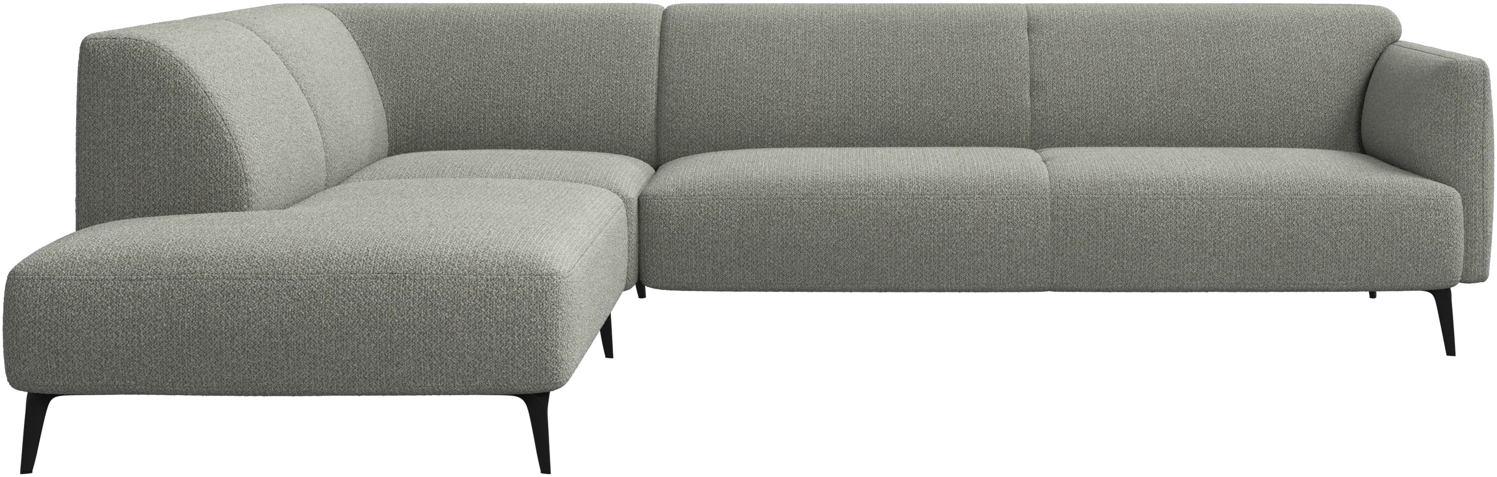 Modena corner sofa with lounging unit