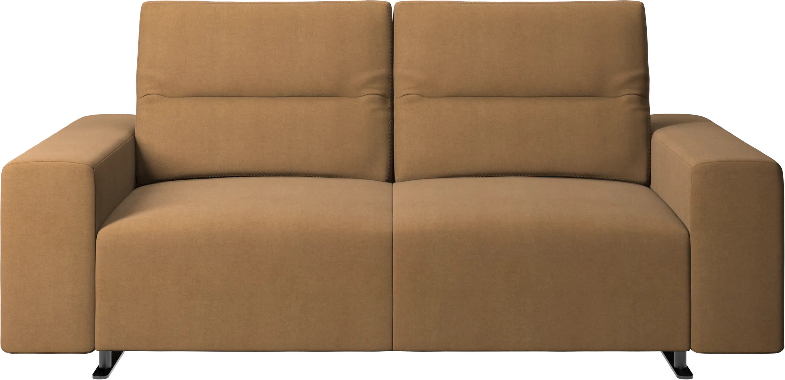 Hampton sofa with adjustable back and storage on the left side