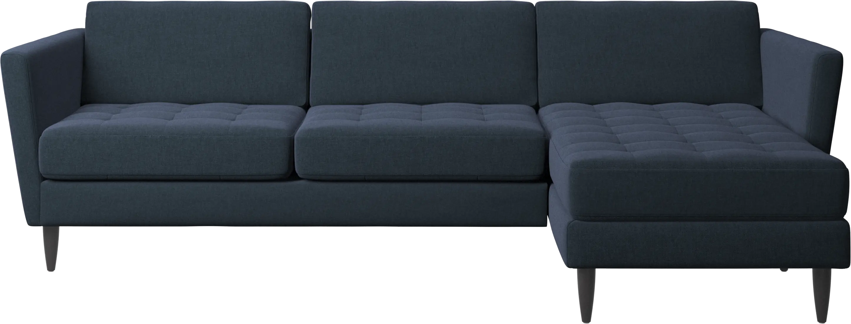 Osaka sofa with resting unit, tufted seat