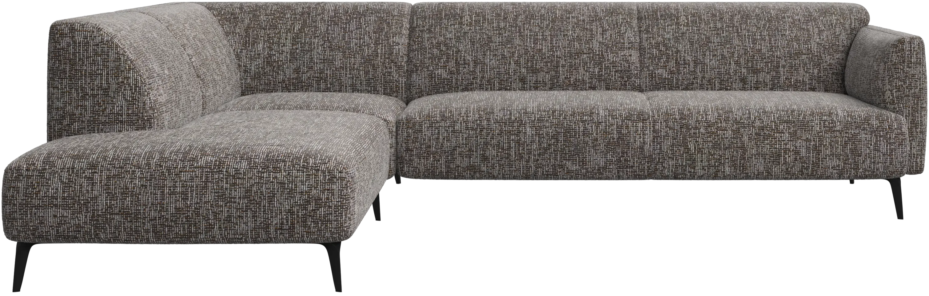 Modena corner sofa with lounging unit