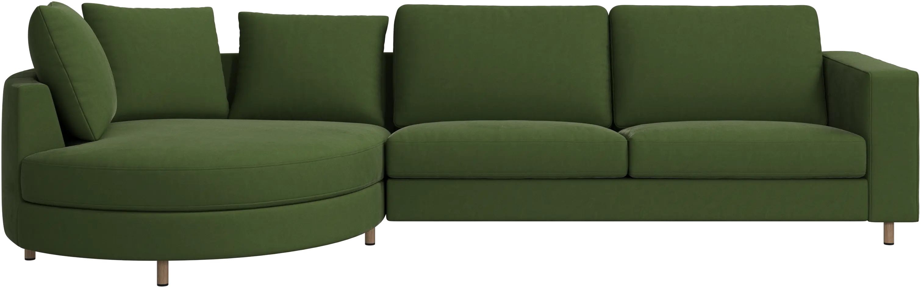 Indivi sofa with chaise longue left