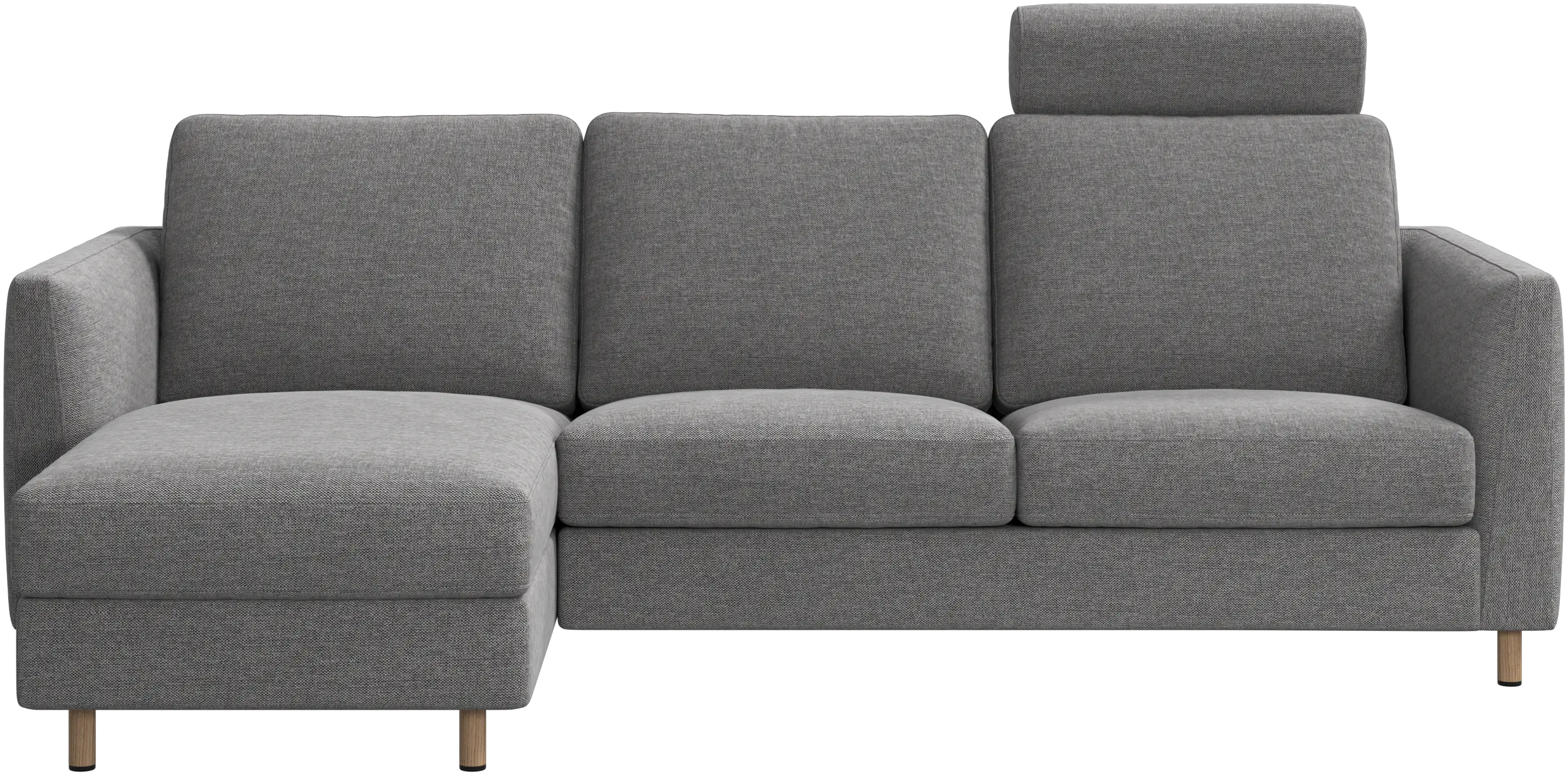 Indivi sofa with chaise longue left