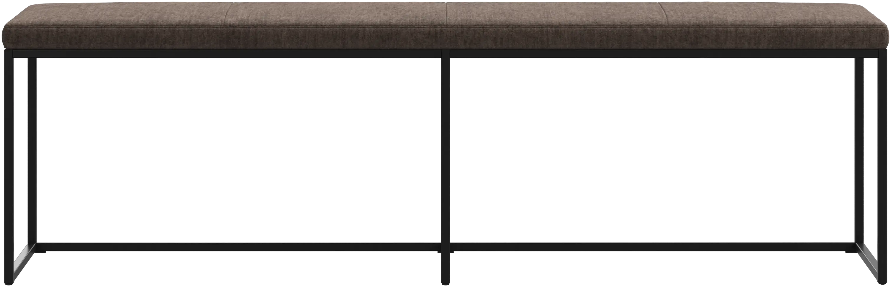 London large bench with cushion