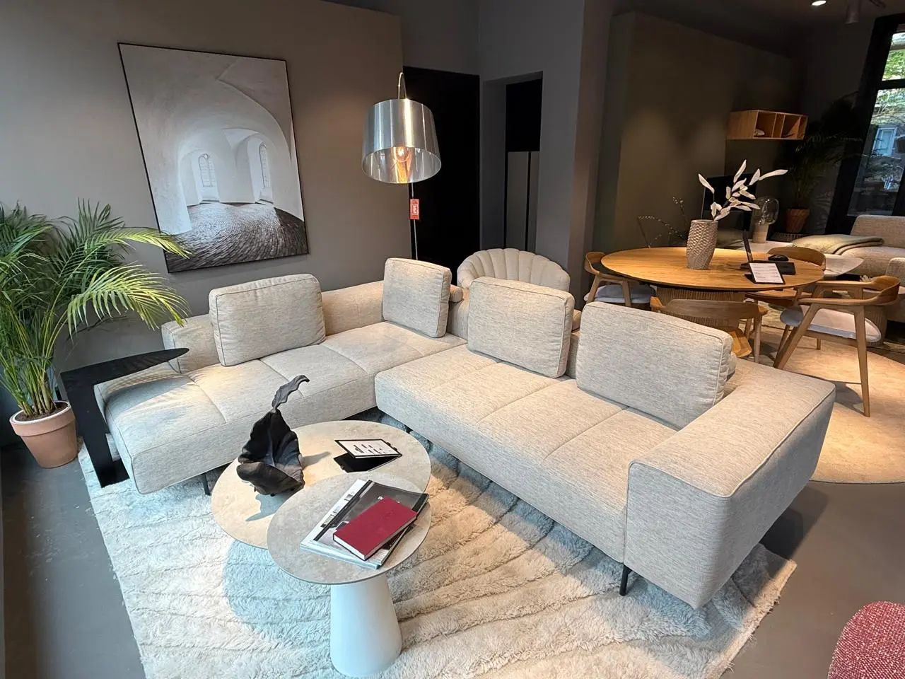 Amsterdam hoekbank met relaxelement