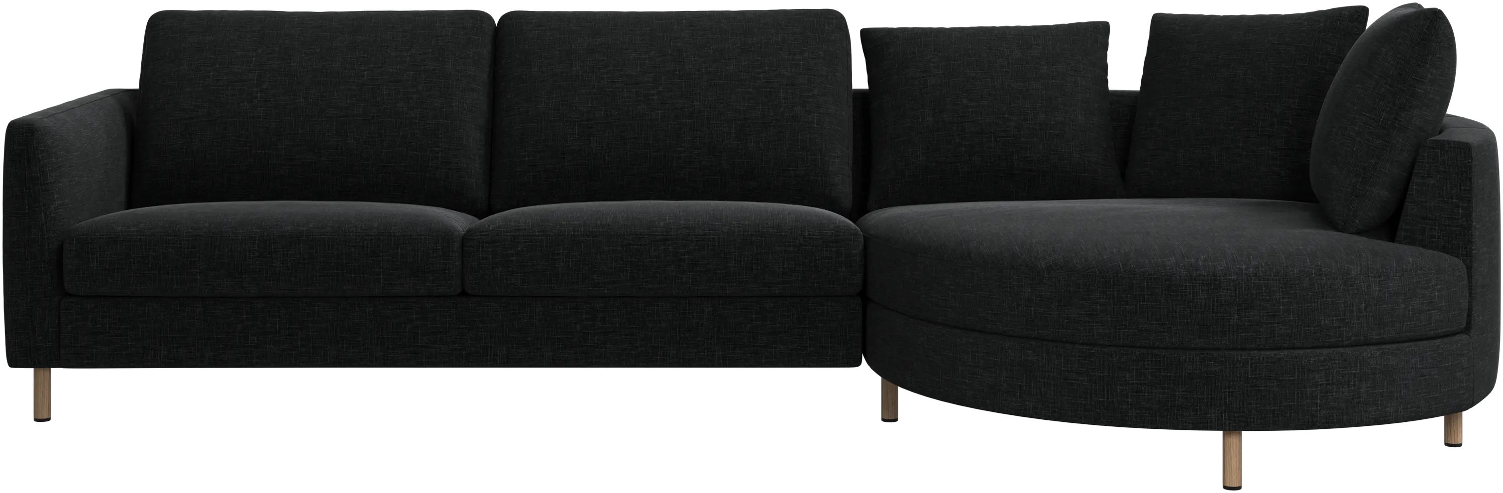 Sofá Indivi con módulo chaise-longue a la derecha