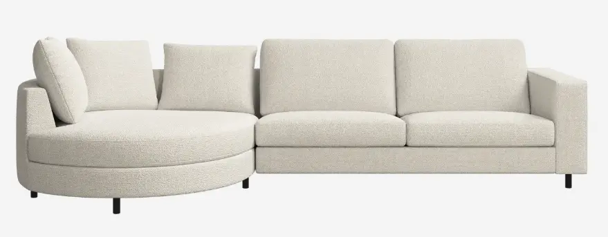 Sofas I.D.V. ソファ、カウチソファ付き（左）