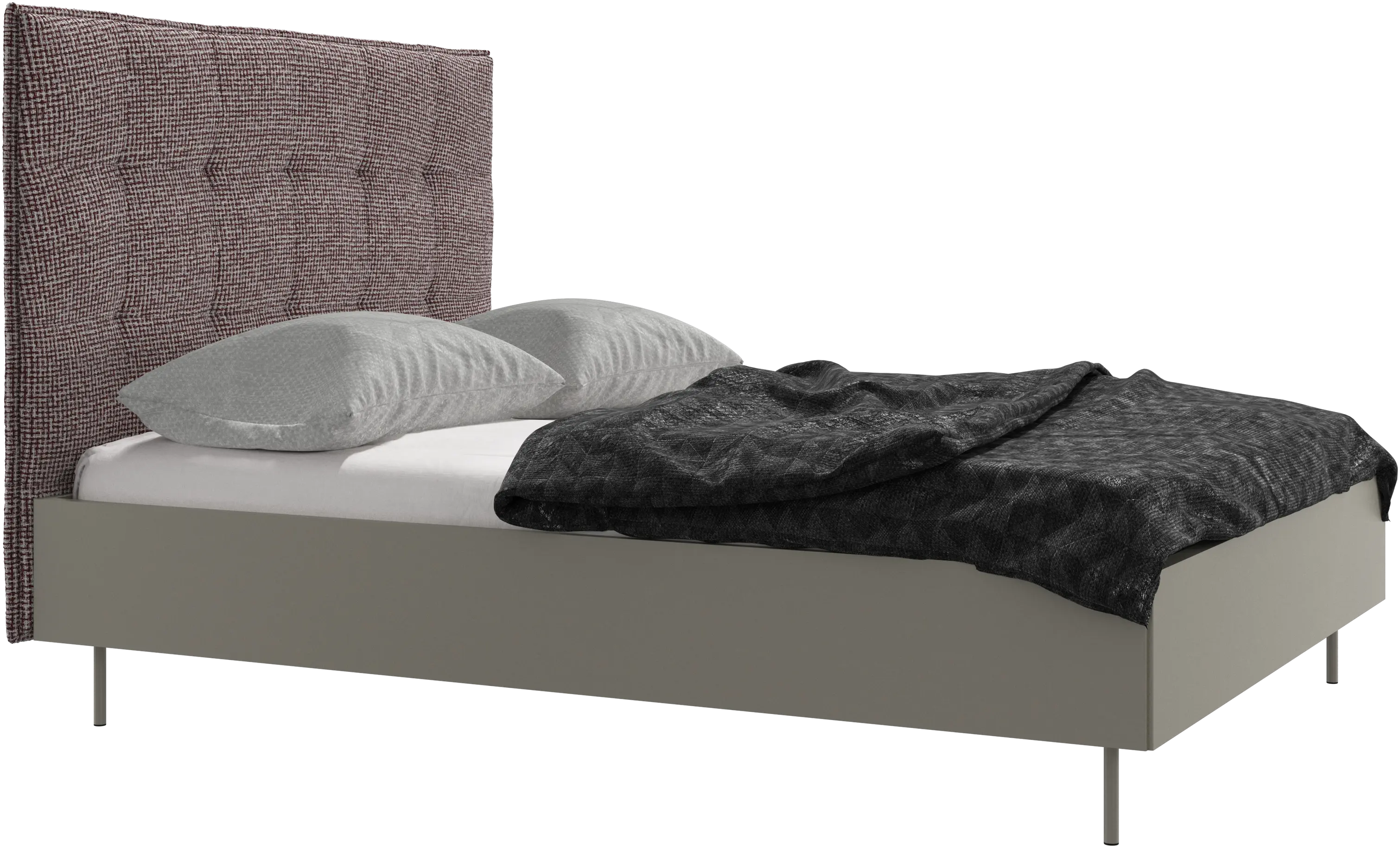 Lugano bed, excl. mattress