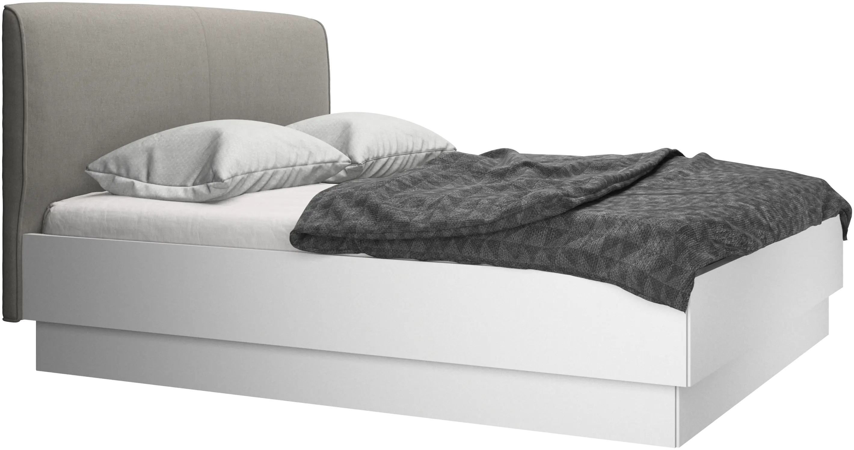 Houston, cama tapizada con almacenamiento