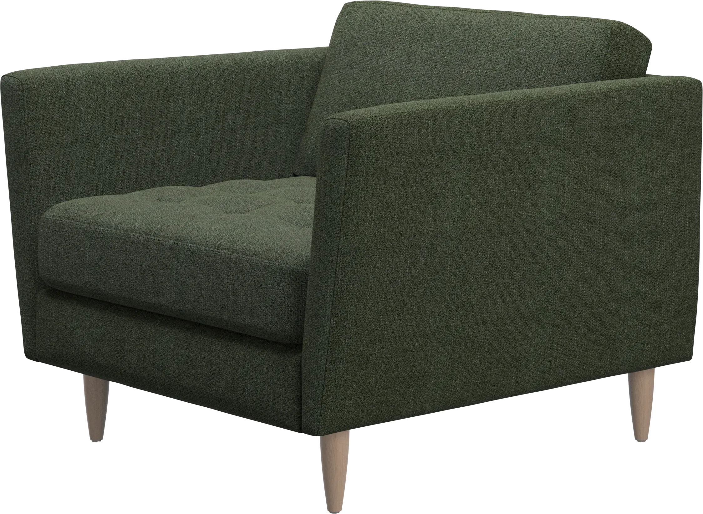 Osaka chair, tufted seat