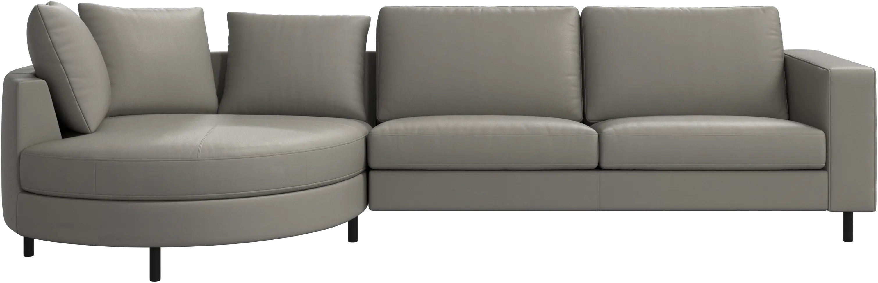 Indivi sofa with chaise longue left