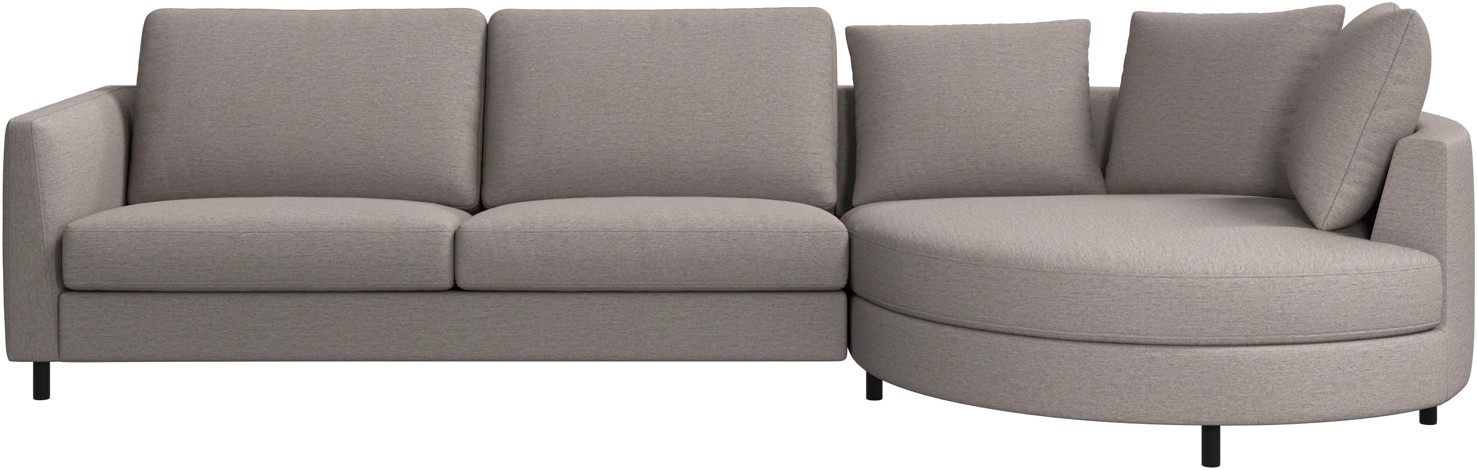 Sofa Indivi z szezlongiem po prawej stronie