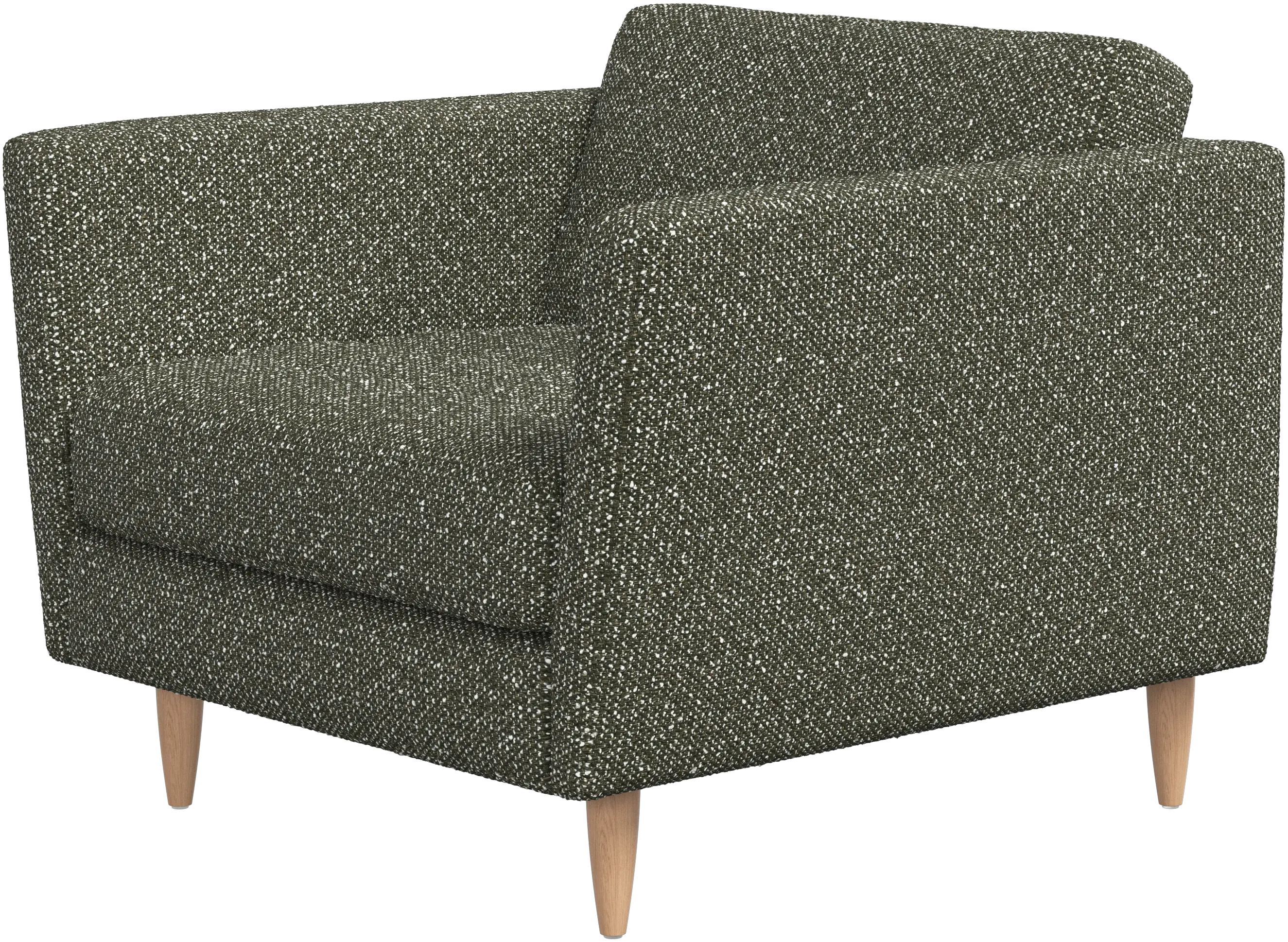 Osaka chair, tufted seat