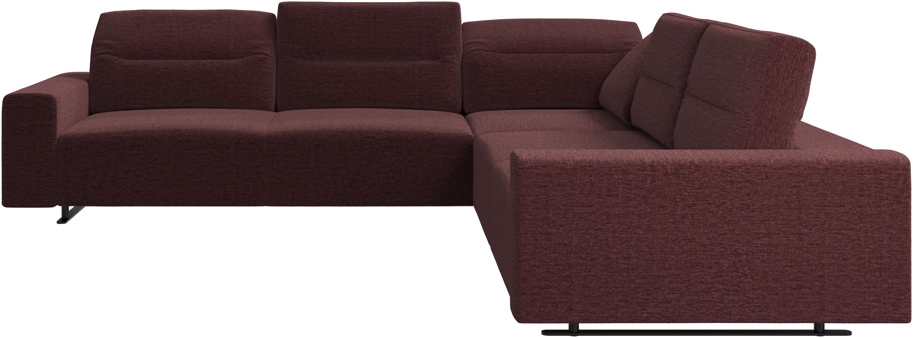 Hampton corner sofa with adjustable back