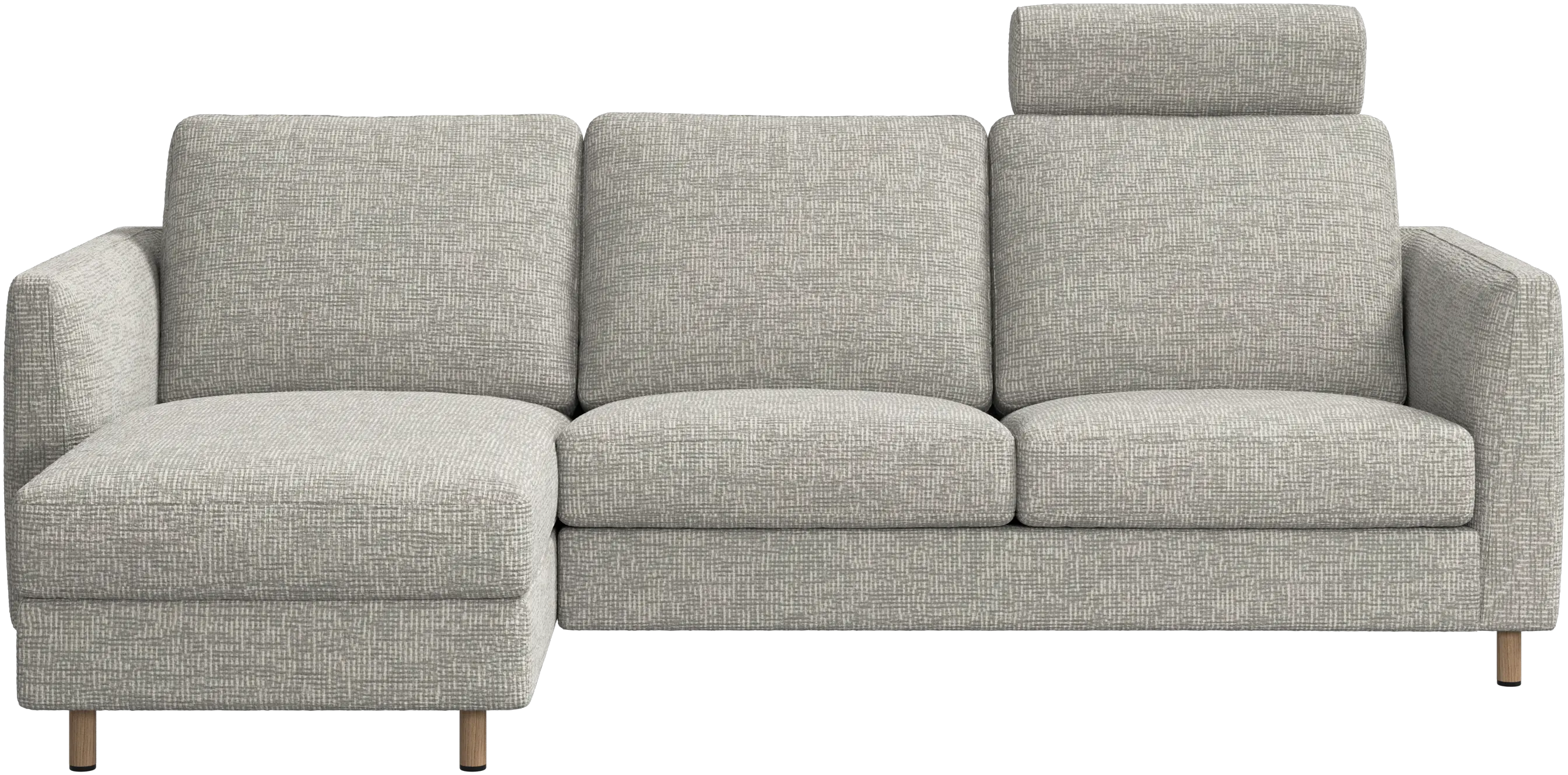 Sofá Indivi con módulo chaise-longue a la izquierda