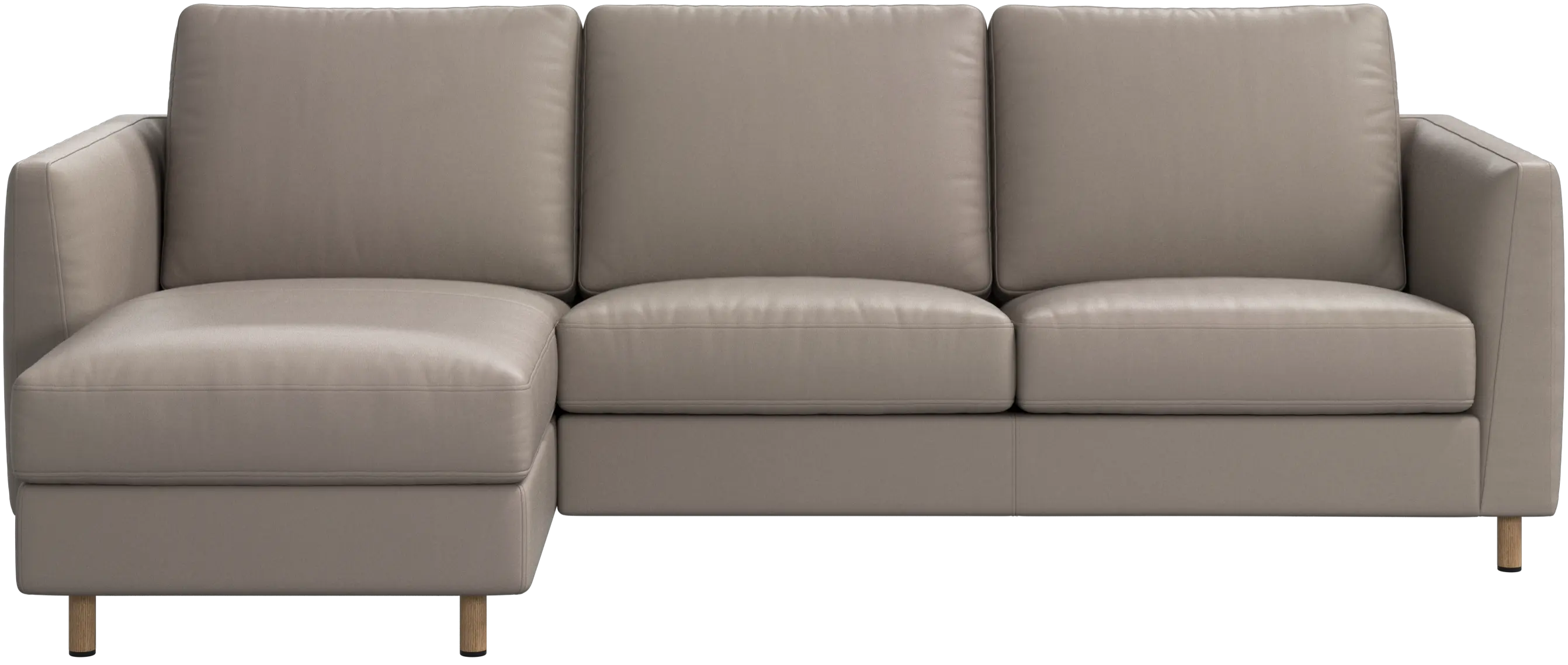 Indivi sofa with chaise longue left