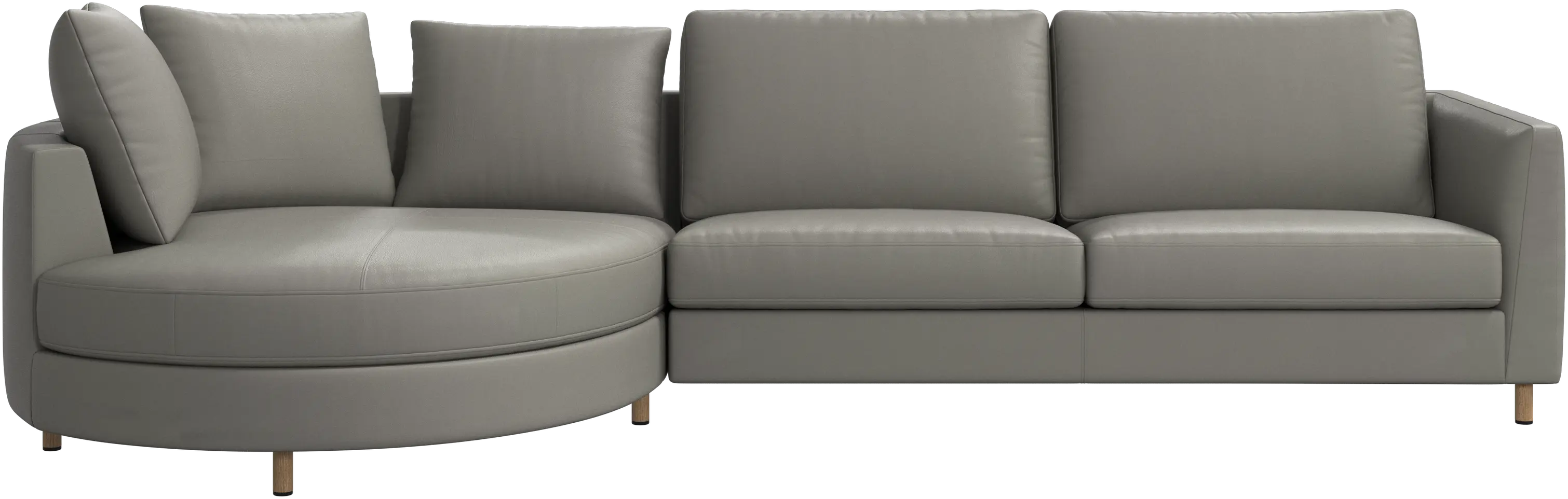 Indivi sofa with chaise longue left