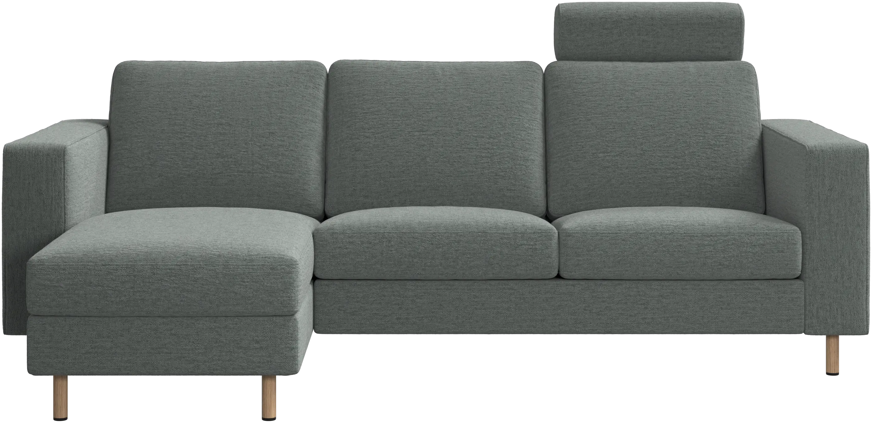 Indivi sofa with chaise longue left