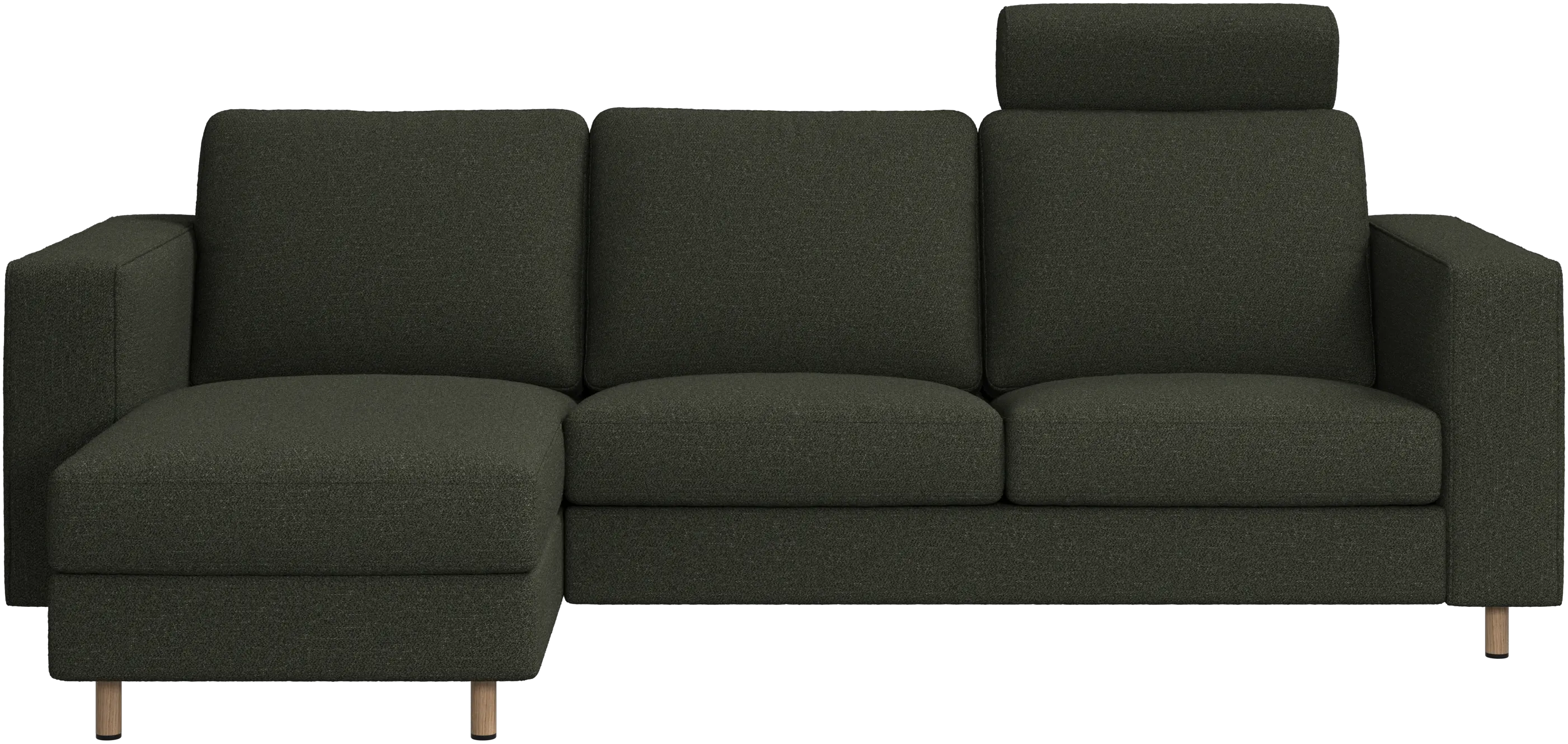 Indivi sofa with chaise longue left