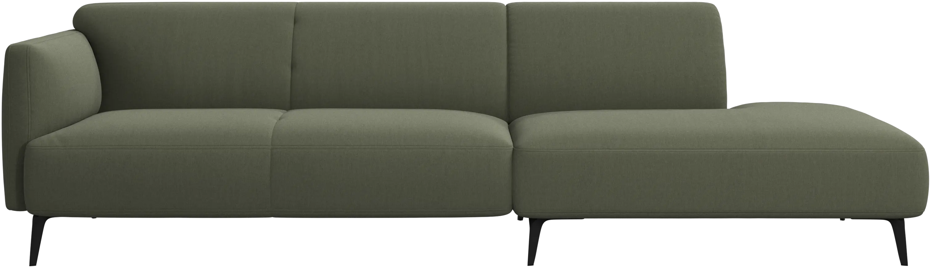 Modena sofa with lounging unit