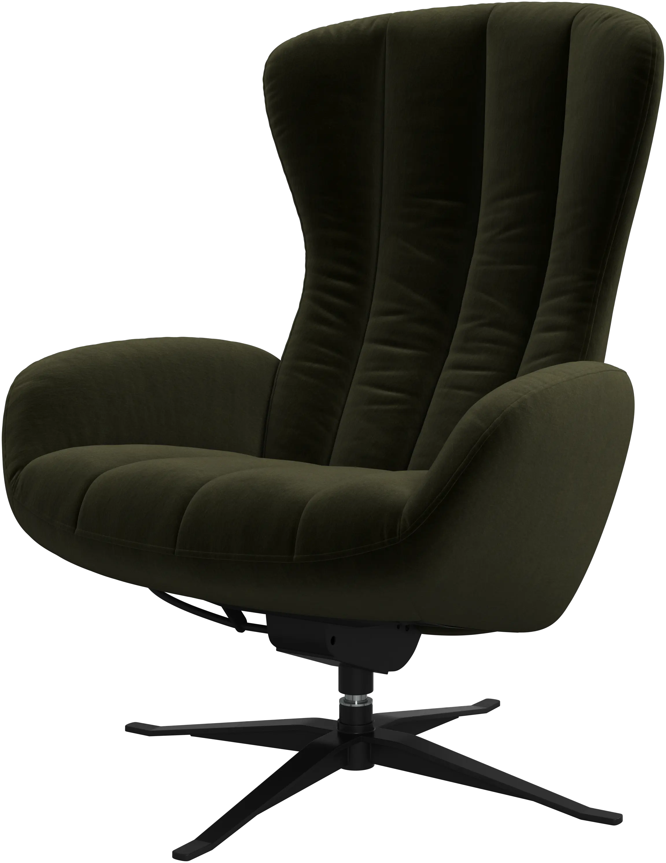 Fauteuil Tilburg inclinable et pivotant avec appuie-tête réglable