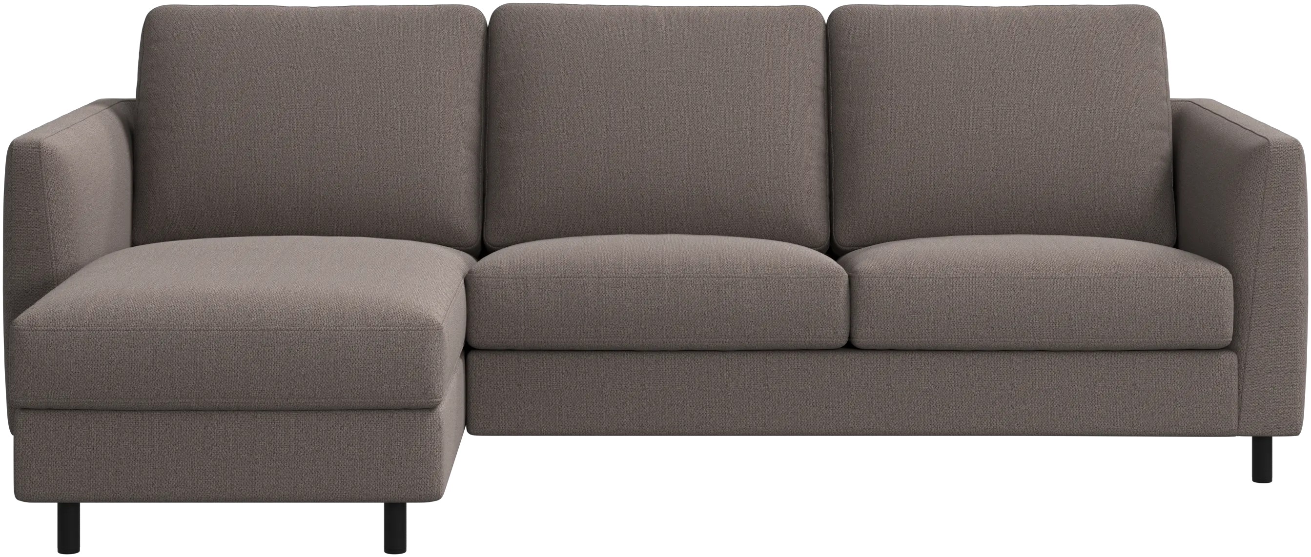 Indivi sofa with chaise longue left