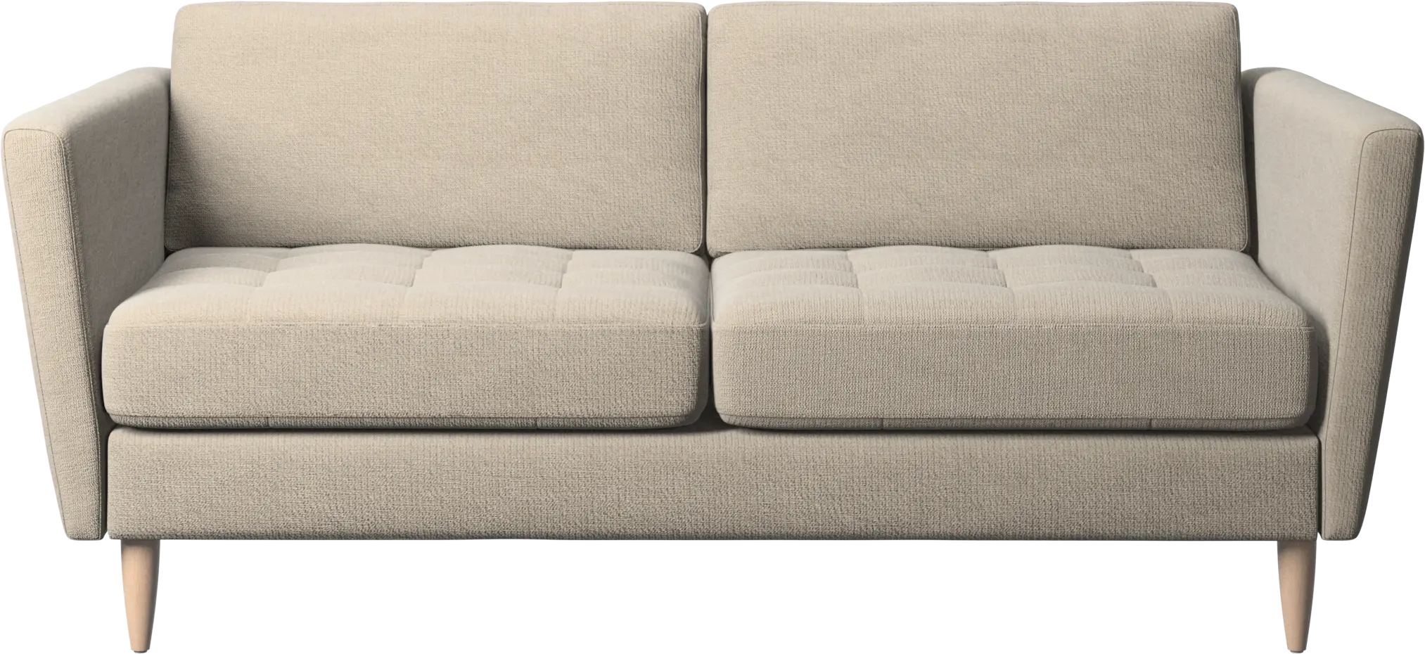 Osaka sofa, tufted seat