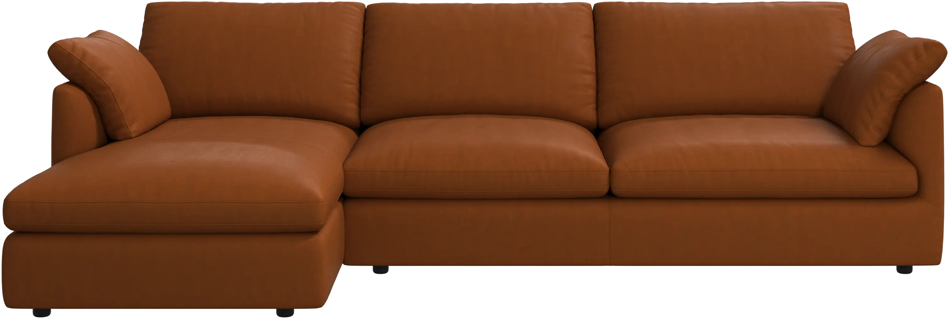 Milano sofa med sjeselong venstre