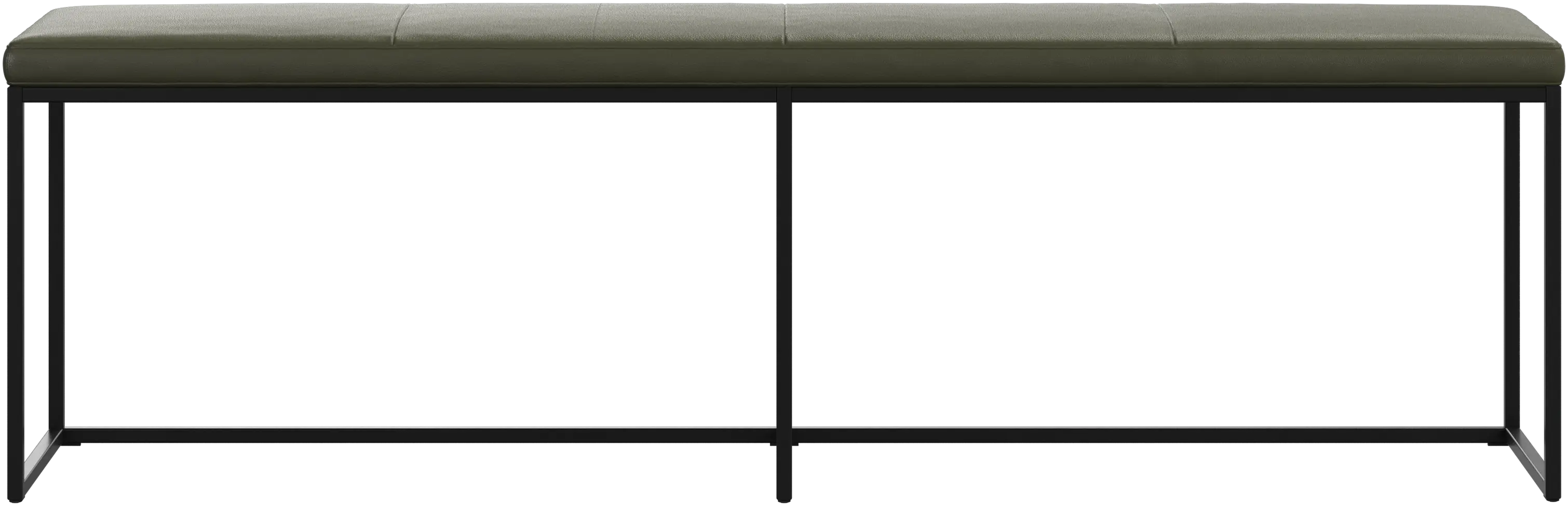 London large bench with cushion