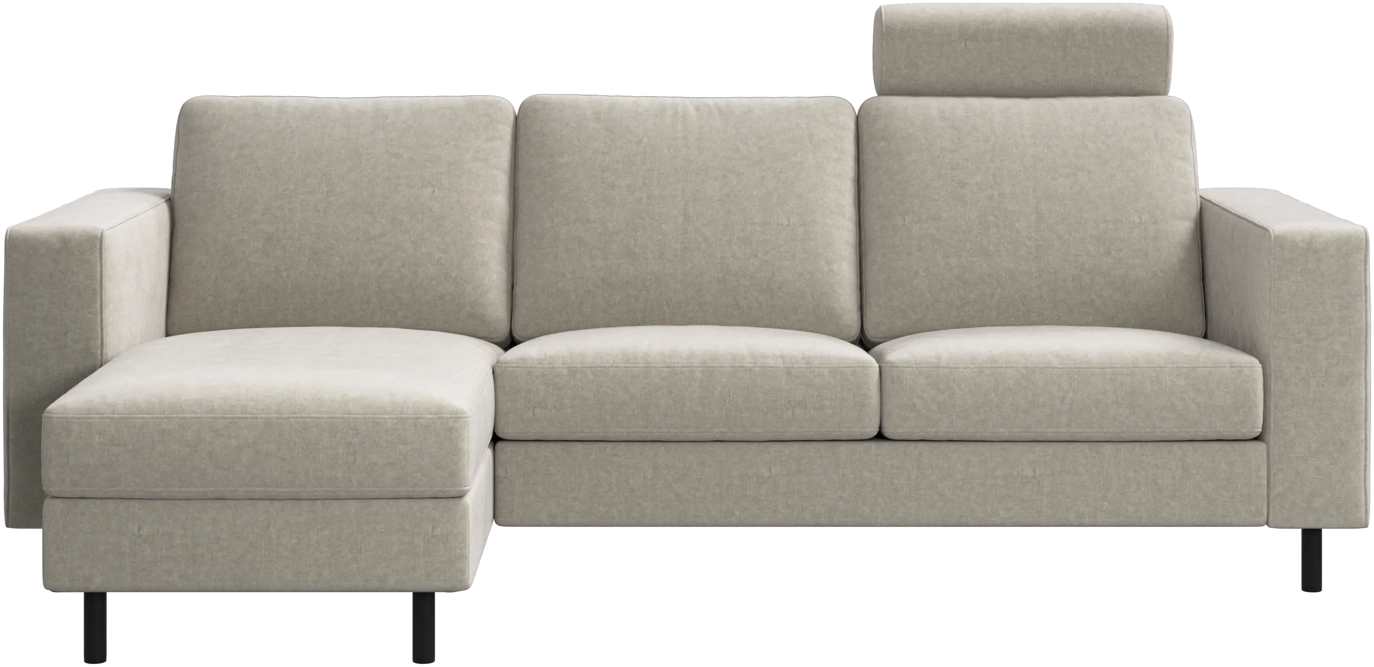 Indivi sofa with chaise longue left