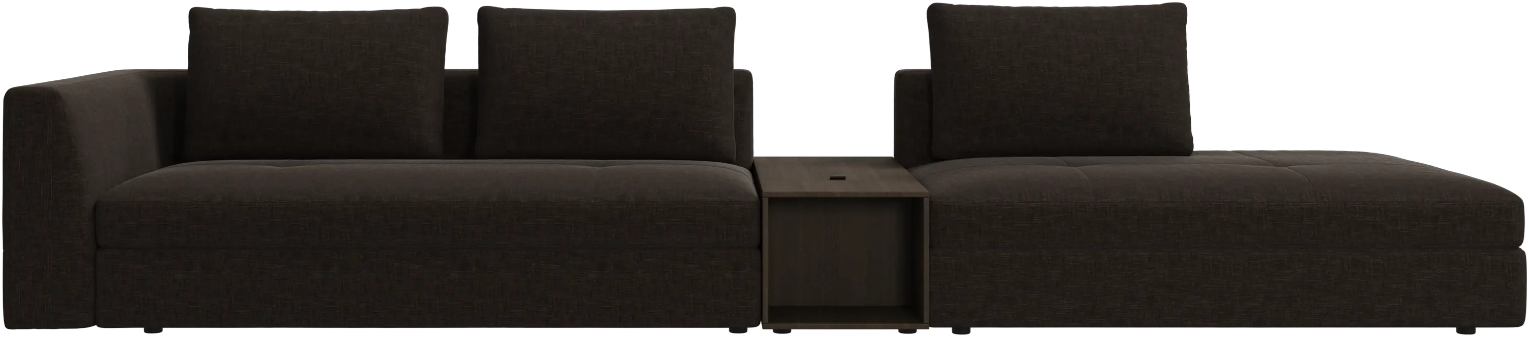 Bergamo 3 seater lounge sofa with storage