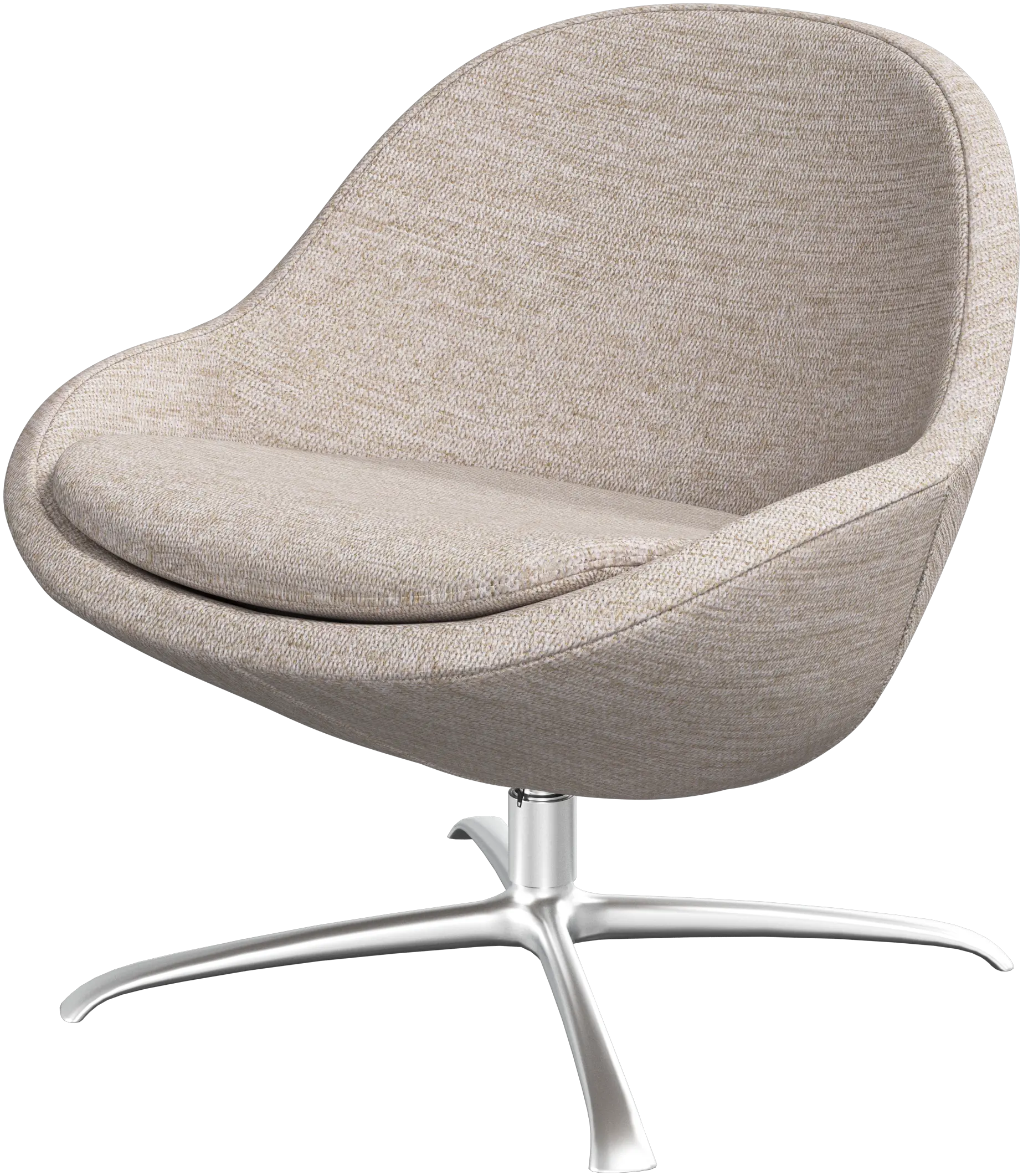Veneto armchair with swivel function
