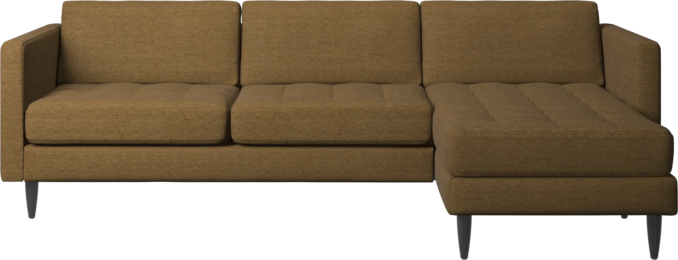 Osaka sofa with resting unit, tufted seat