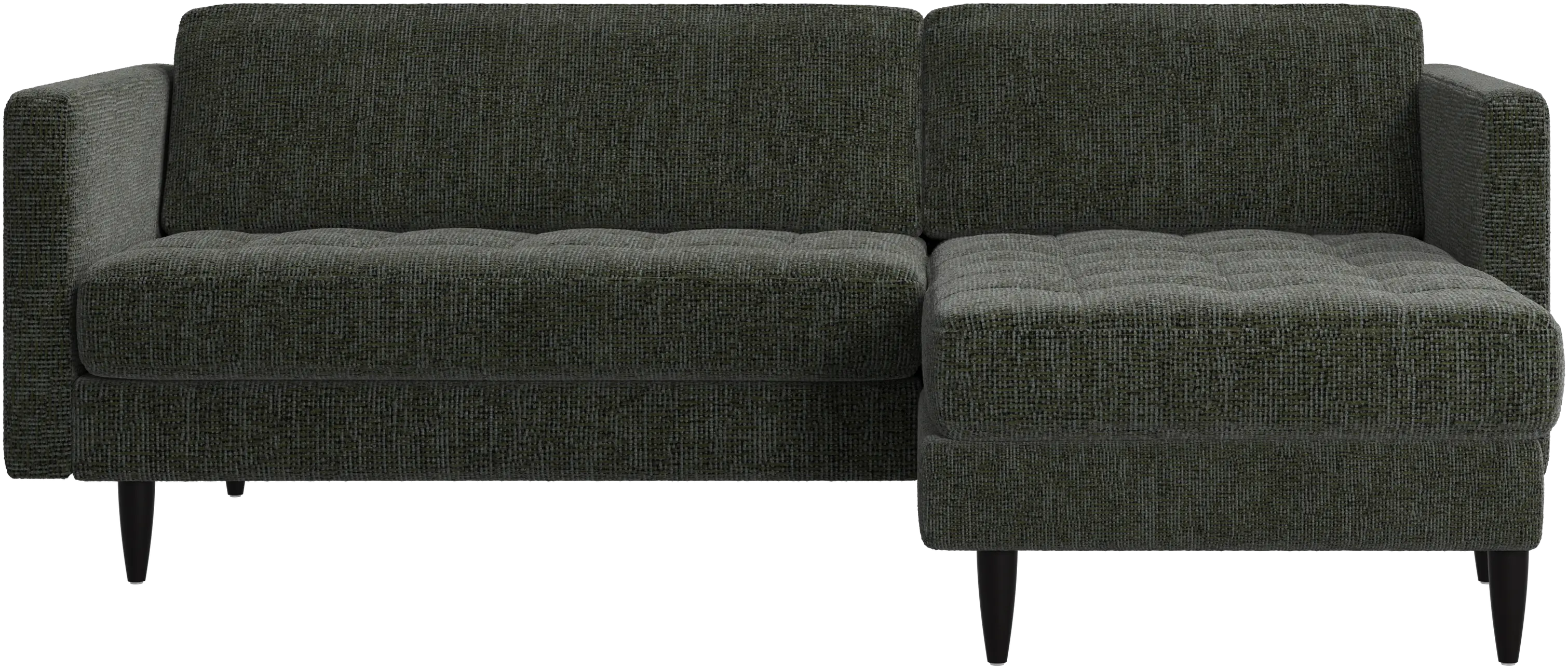 Osaka sofa with resting unit, tufted seat