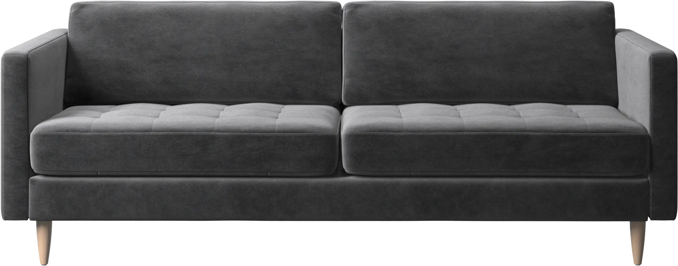 Osaka sofa, tufted seat