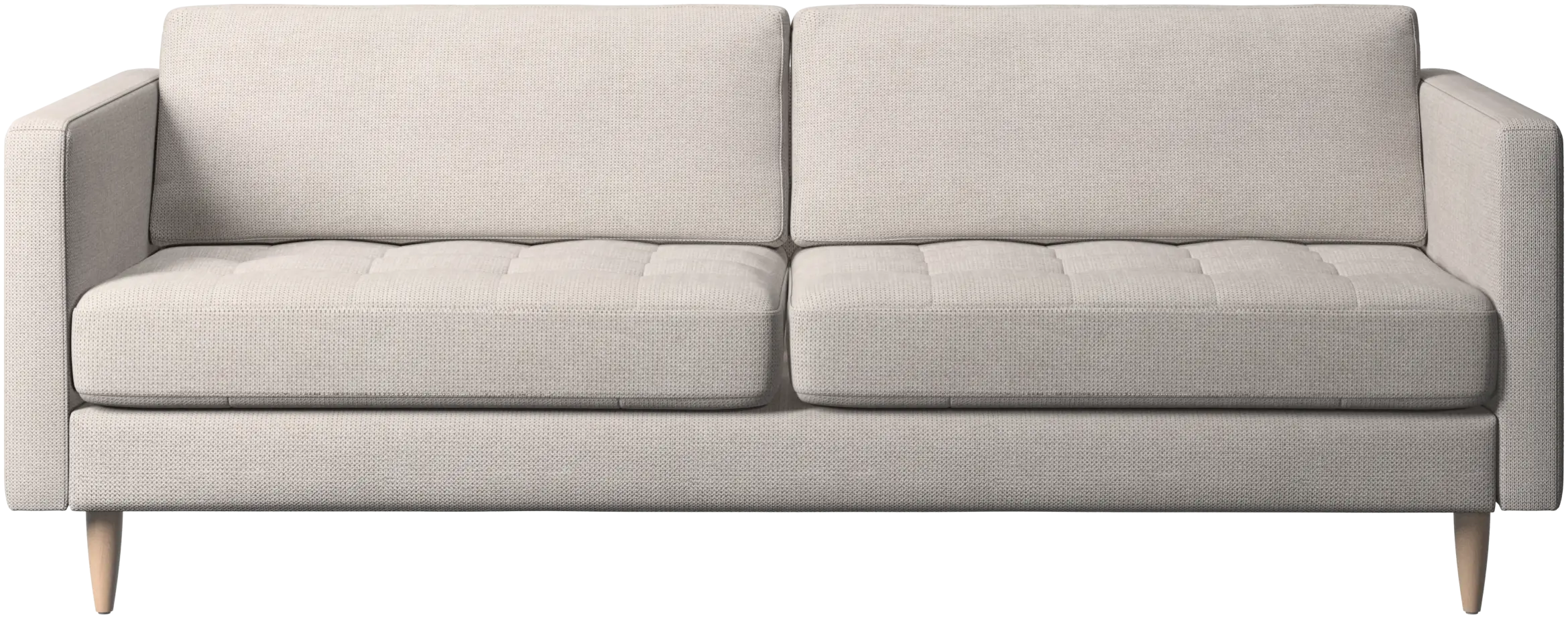 Osaka sofa, tufted seat