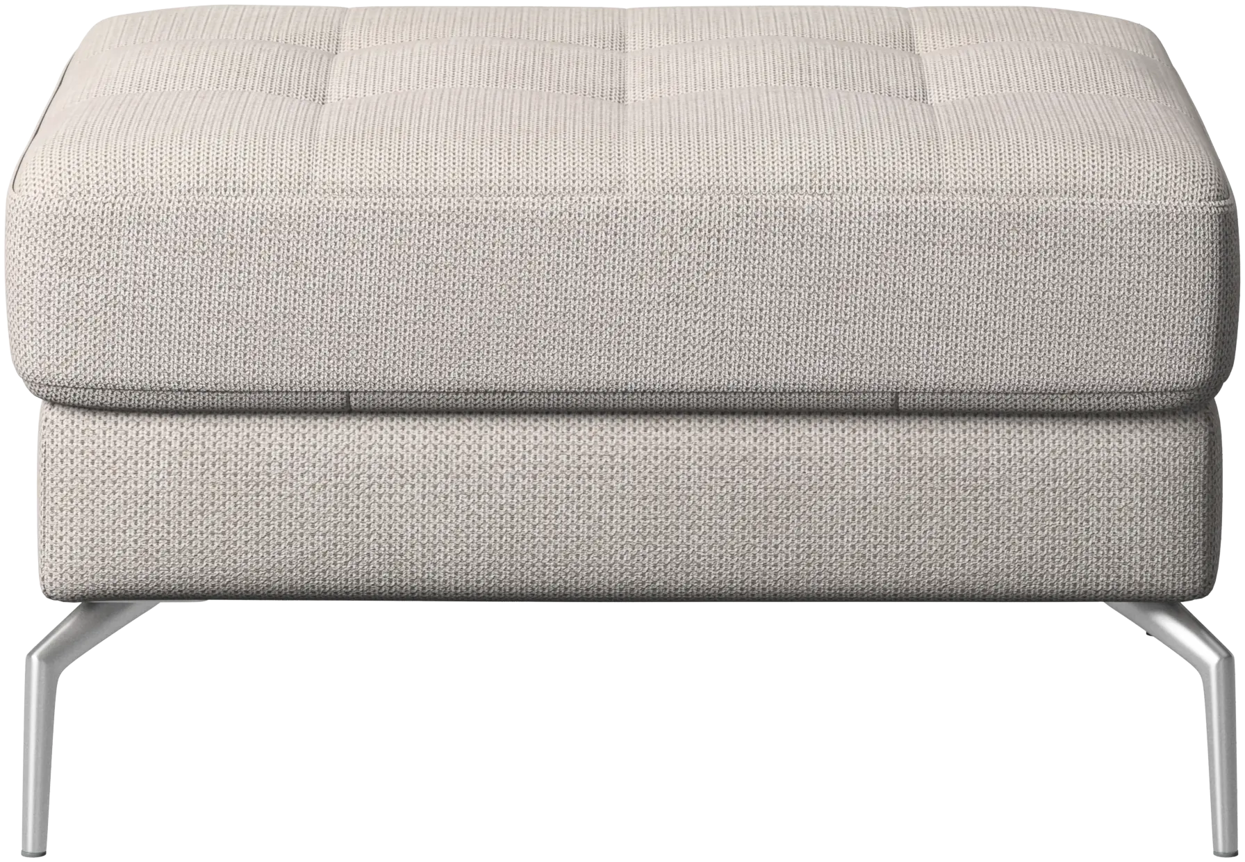 Osaka footstool, tufted seat