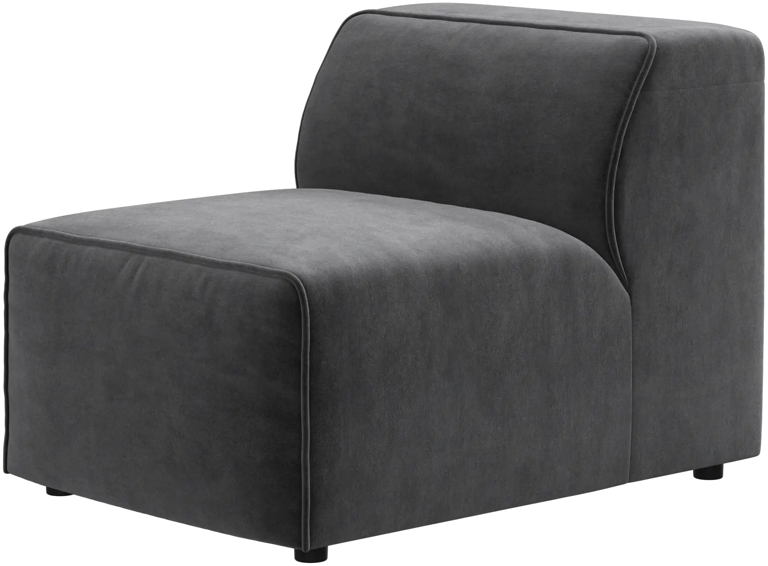 Carmo 1-seater, no armrests