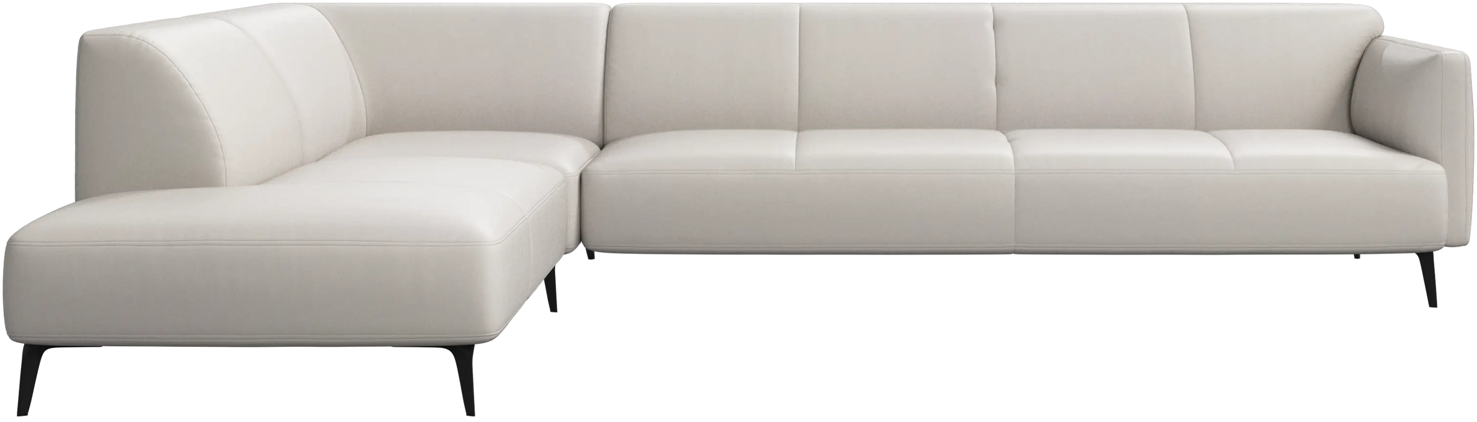Modena corner sofa with lounging unit