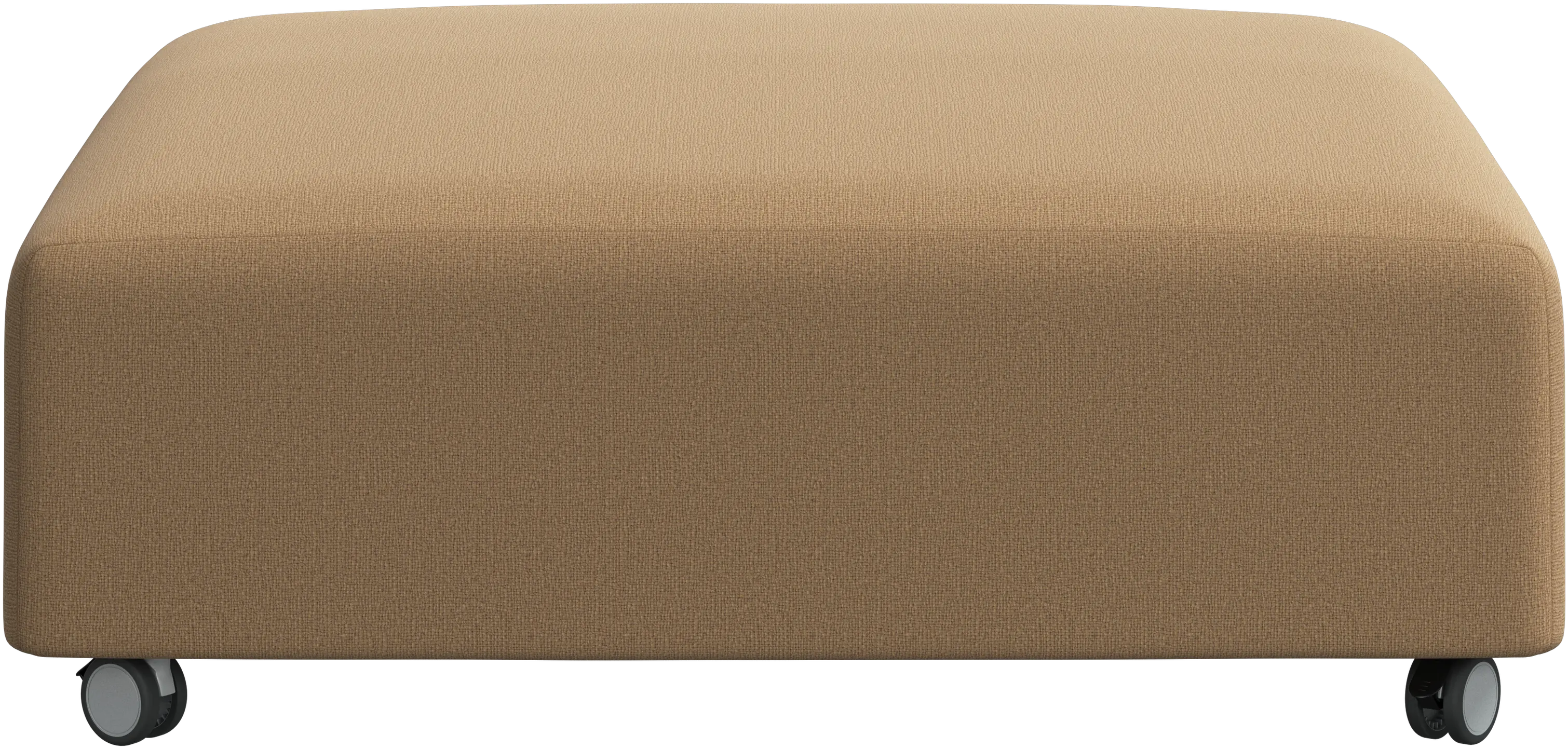 Hampton footstool on wheels