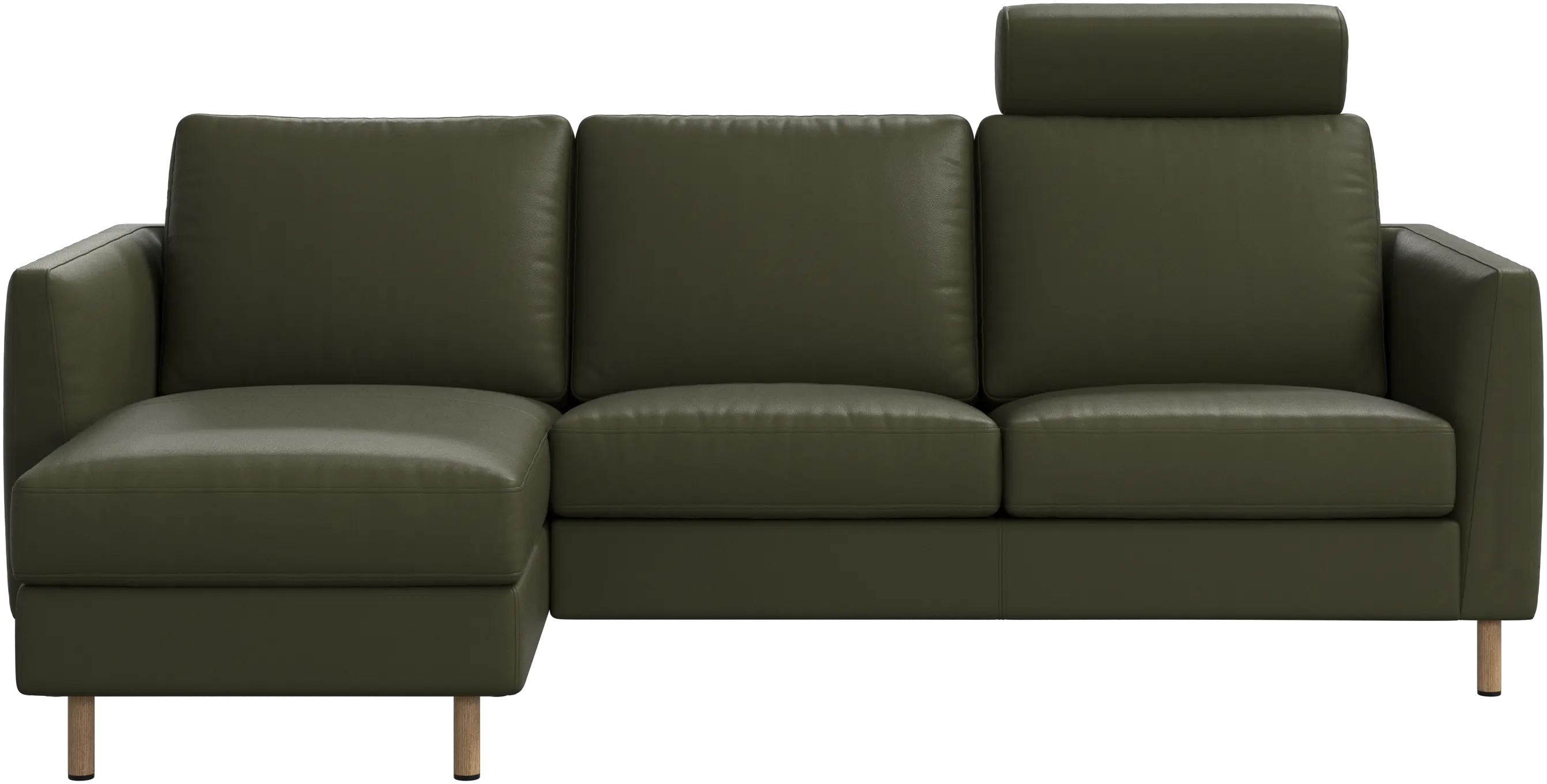 Indivi sofa with chaise longue left