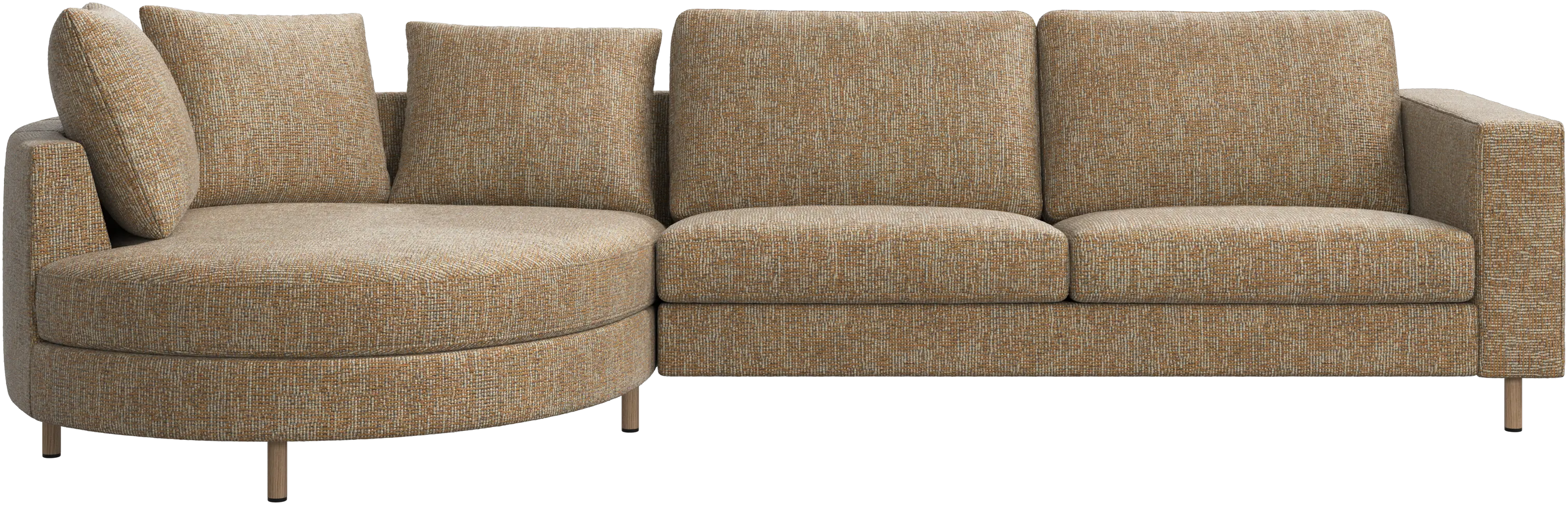 Indivi sofa with chaise longue left
