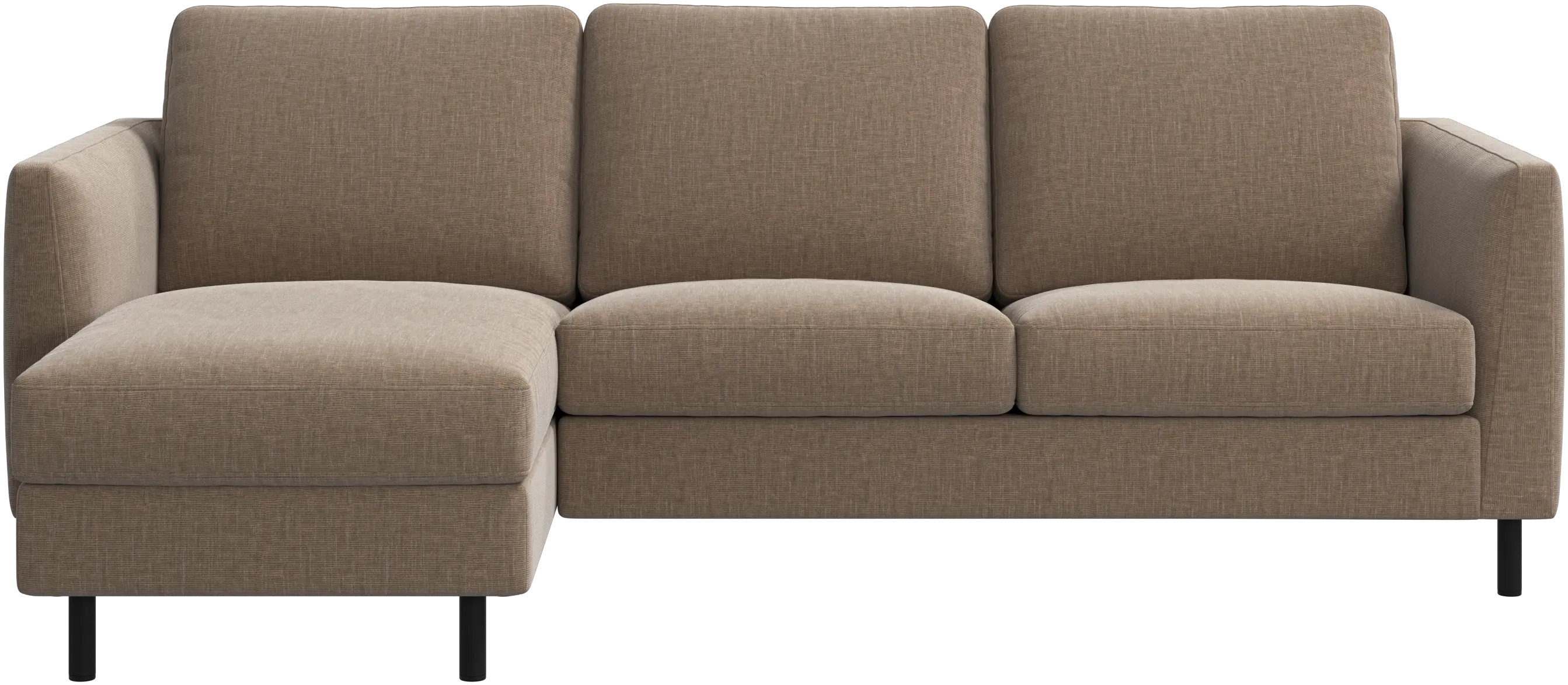 Indivi sofa with chaise longue left